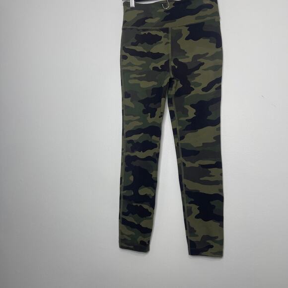 J. Crew leggings size small camo camouflage green  athletic athleisure - Picture 5 of 13